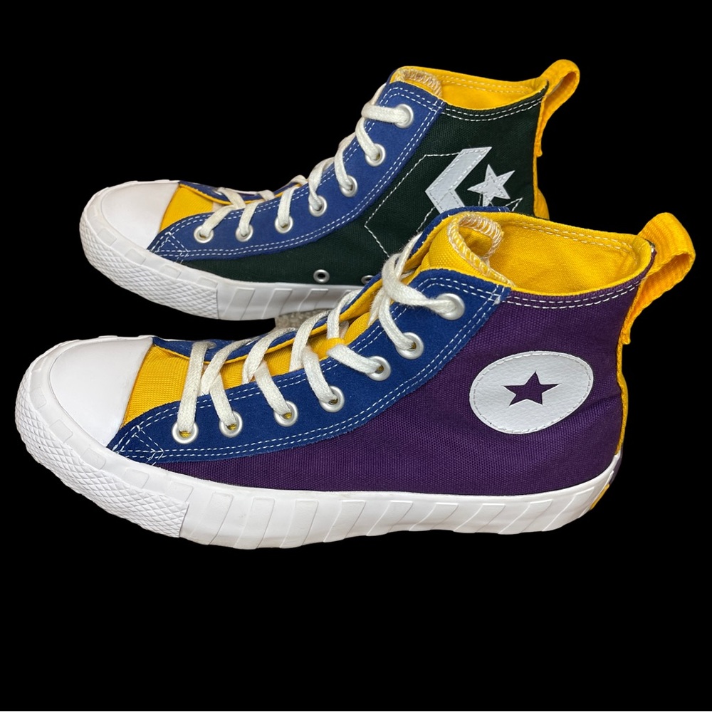 CONVERSE KID NOT A CHUCK HIGH TOP NIGHT PURPLE SNEAKERS